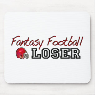 Mousepad Vencido do futebol da fantasia