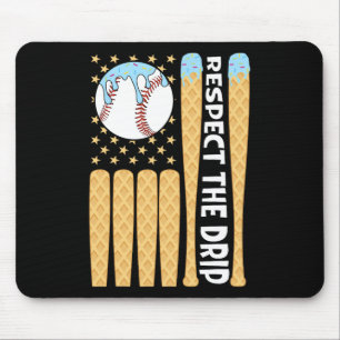 Mousepad Venda Boys Drip Sorvete American Flag Respeita A