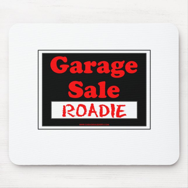 Mousepad Venda de garagem Roadie (Frente)