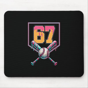 Mousepad Venda Drip Número 67 Jogador Ou Aniversário de 67