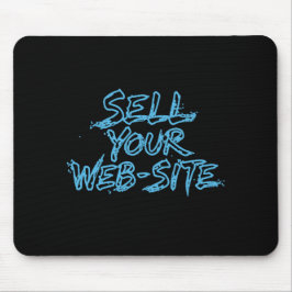 Mousepad Venda Seu Site Blue Tech Tipografia