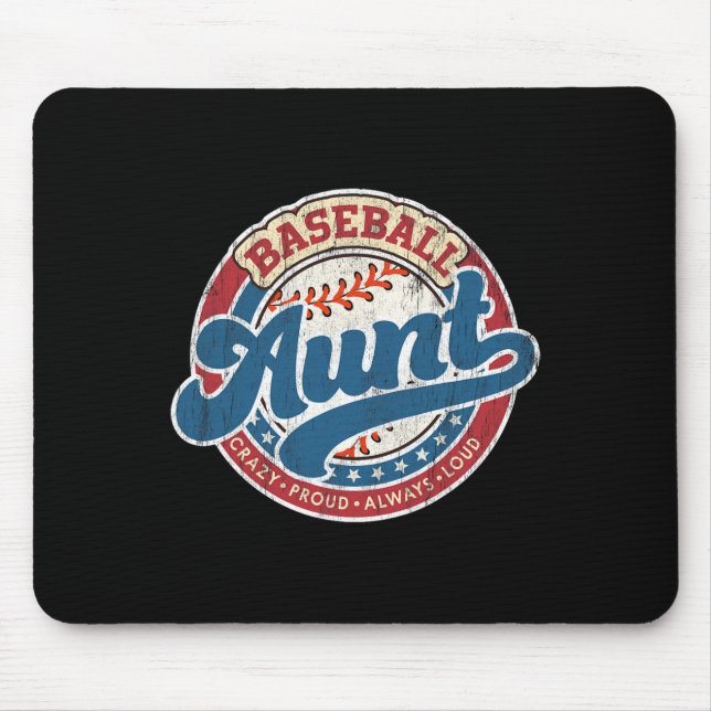 Mousepad Venda Tia Retro Jogo de Correspondência Familiar D (Frente)