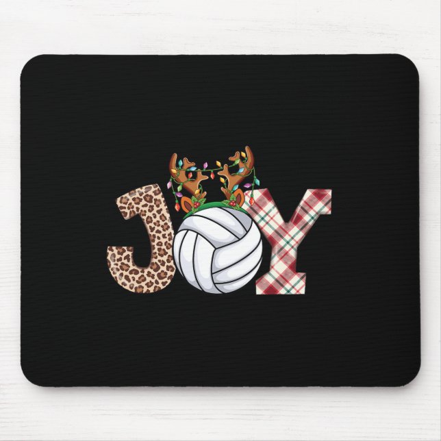 Mousepad Vendedores de voleibol Meninas Crianças Natal Nata (Frente)