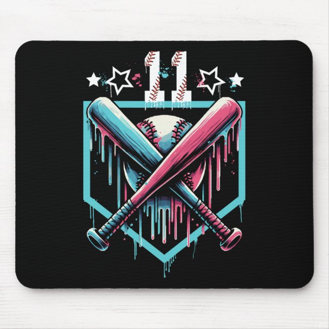 Mousepad Vender 11 de Aniversário Número 11 Jovens 11 Ye (Frente)