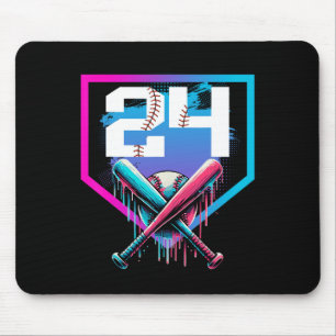 Mousepad Vender Birthday Boy Drip 24º Jogador Bo de 24 Anos