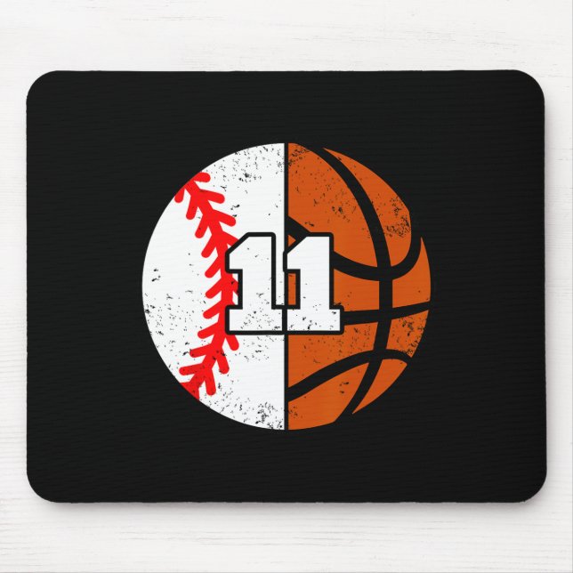 Mousepad Vender Jersey Número 11 do Sketll Piada de Anivers (Frente)