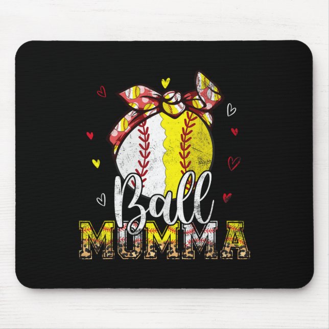 Mousepad Vender Ll Momma Ndana Leopard Dia de as mães (Frente)