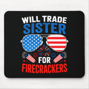 Mousepad Venderá irmã por fogos de artifício engraçado 4 de