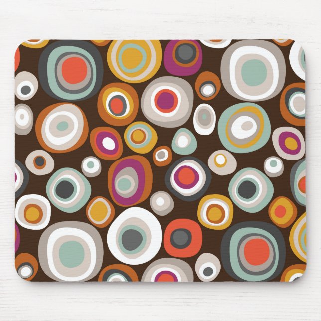 Mousepad veneto boho spot chocolate (Frente)