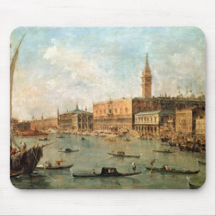 Mousepad Veneza: O palácio e o Molo do Doge dos vagabundos