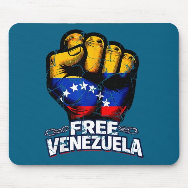 Mousepad Venezuela Flag Venezuela Libre 2026  (Frente)