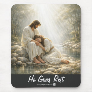 Mousepad Venha a Mim e Descanse