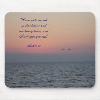 Mousepad "Venha até mim, todo o YE que trabalha…