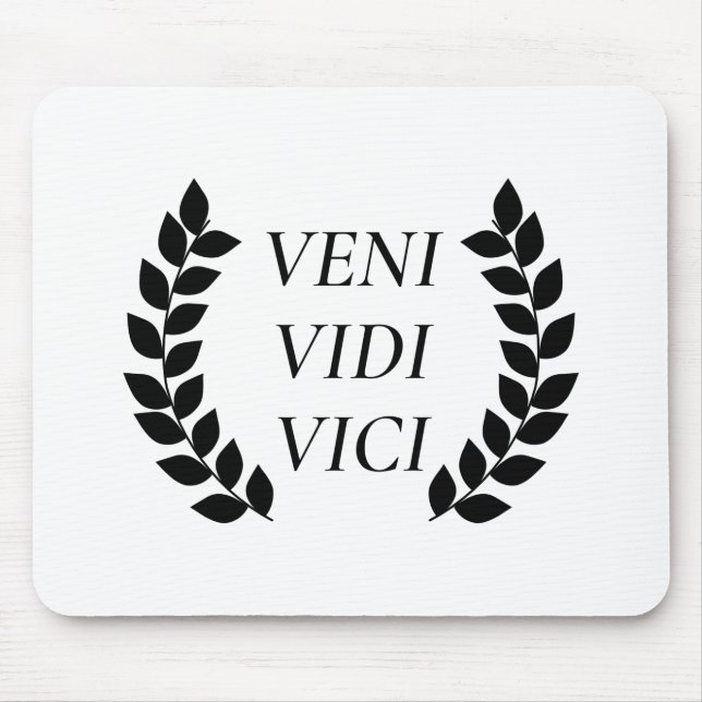 Mousepad Veni Vidi Vici (Frente)