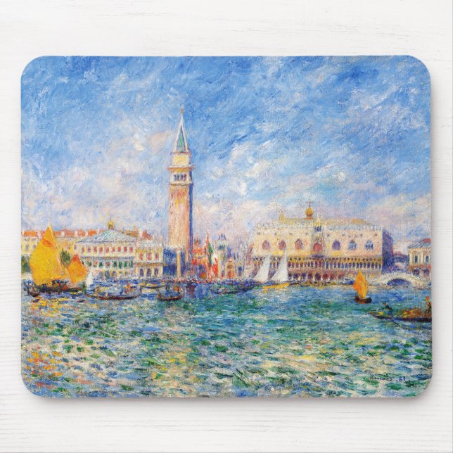 Mousepad Venise, Veneza, Renoir (Frente)