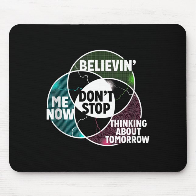 Mousepad Venn Diagram Don't Stop Algebra Math  (Frente)