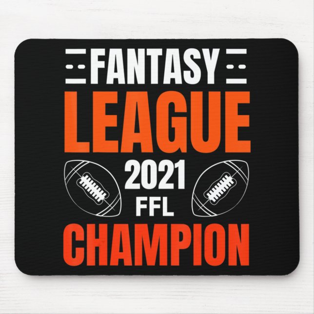 Mousepad Venta vencedora campeã da Liga Fantasy Futebol 202 (Frente)