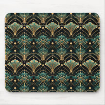 Ventilador de Deco inspirado em Arte Emerald e Dou