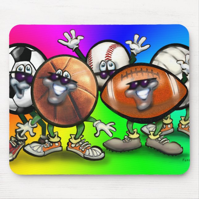 Mousepad Ventilador desportivo (Frente)