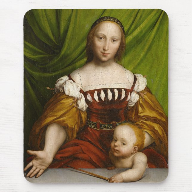Mousepad Venus com Cupido, 1526-28 (óleo no limewood) (Frente)