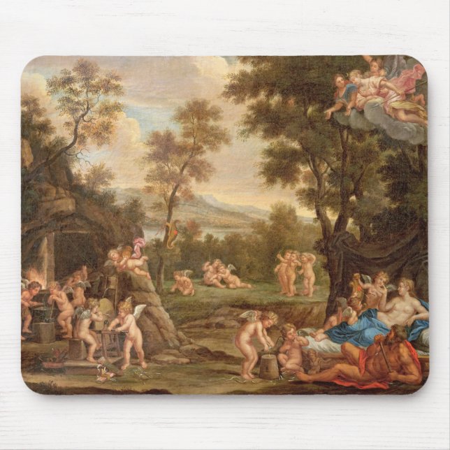 Mousepad Venus na forja de Vulcan, século XVIII (Frente)