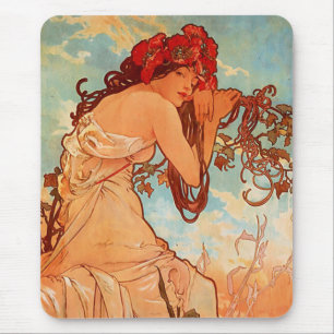 Mousepad Verão de Mucha