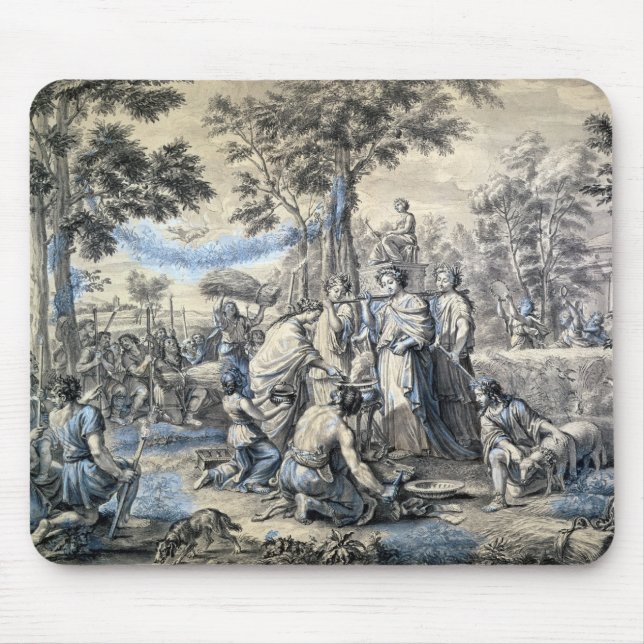 Mousepad Verão, estudo para uma de uma série de mães das (Frente)