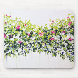 Mousepad Verão Mousemat floral verde