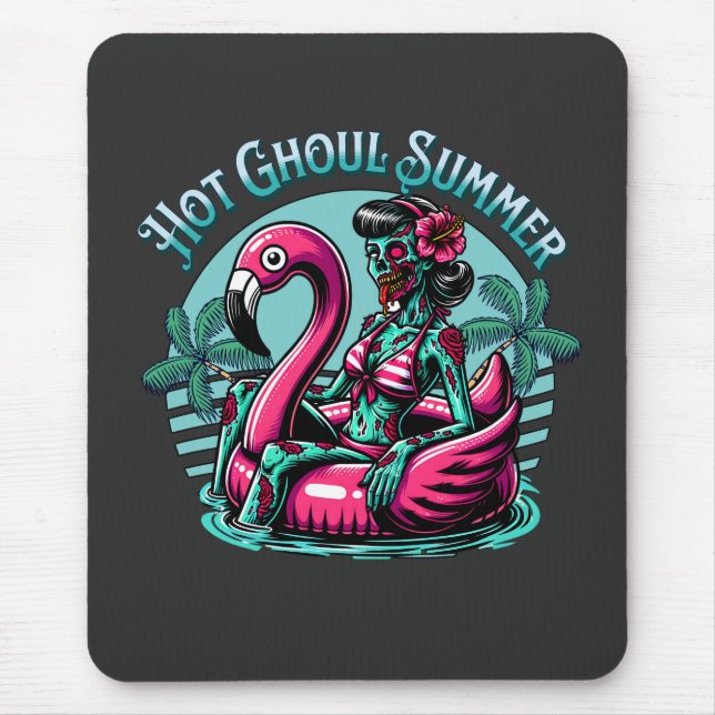 Mousepad Verão quente de fantasmas (Frente)