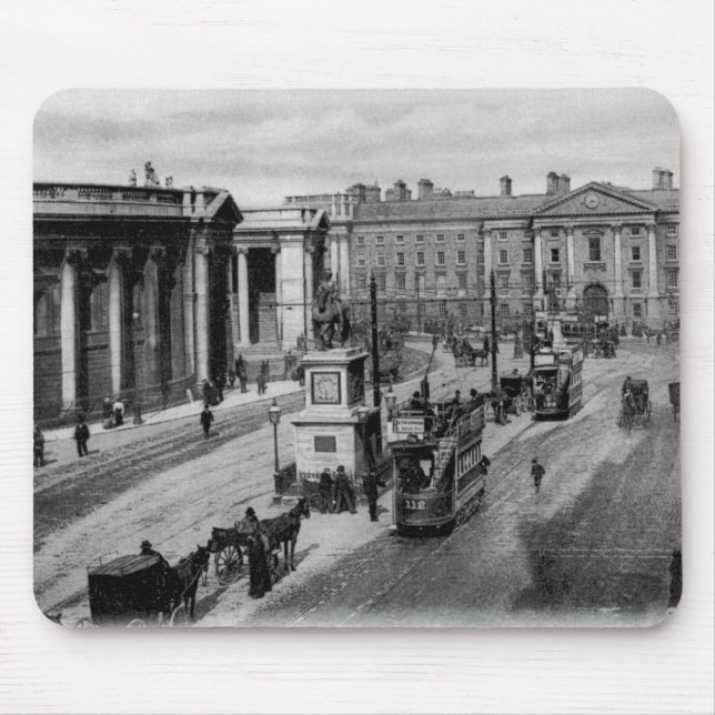 Mousepad Verde da faculdade, Dublin, c.1900 (Frente)