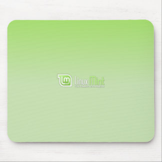 Mousepad Verde da hortelã de Linux