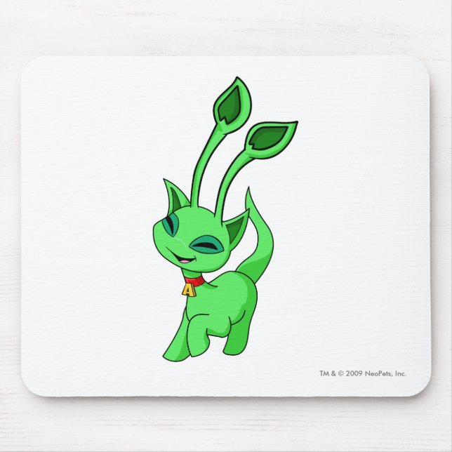 Mousepad Verde de Aisha (Frente)