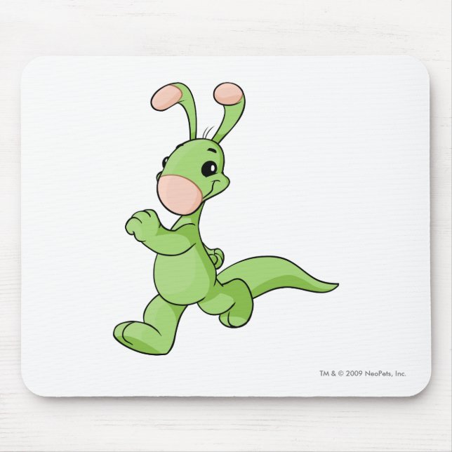 Mousepad Verde de Blumaroo (Frente)