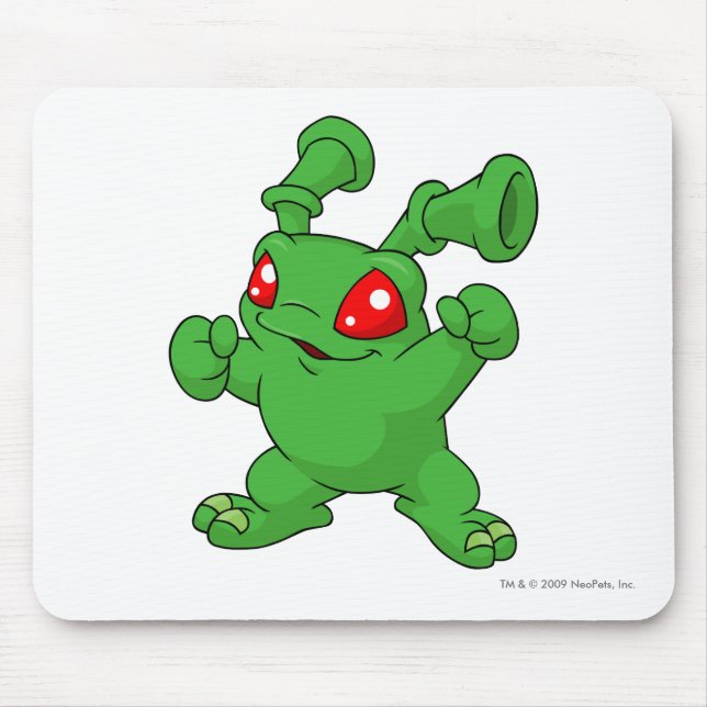 Mousepad Verde de Grundo (Frente)