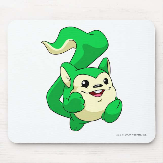 Mousepad Verde de Meerca (Frente)