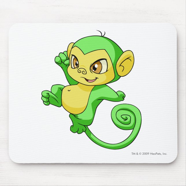 Mousepad Verde de Mynci (Frente)