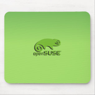 Mousepad Verde de OpenSuse Linux