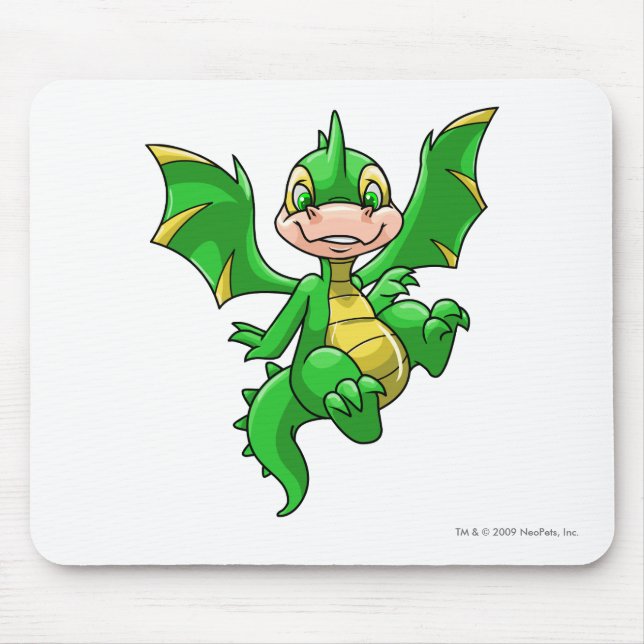 Mousepad Verde de Scorchio (Frente)