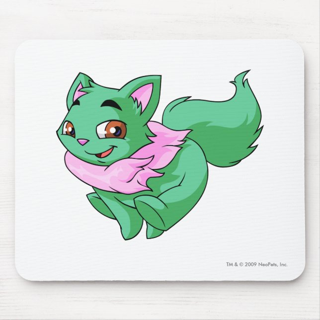 Mousepad Verde de Wocky (Frente)