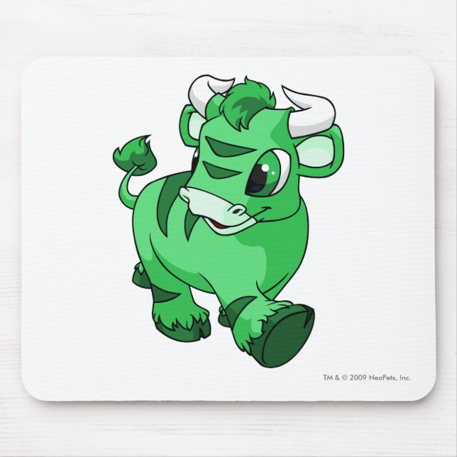 Mousepad Verde dos Kau (Frente)