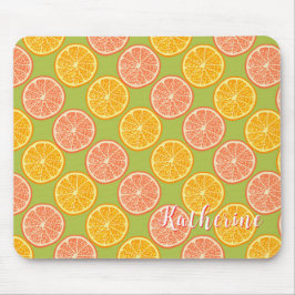 Mousepad Verde laranja