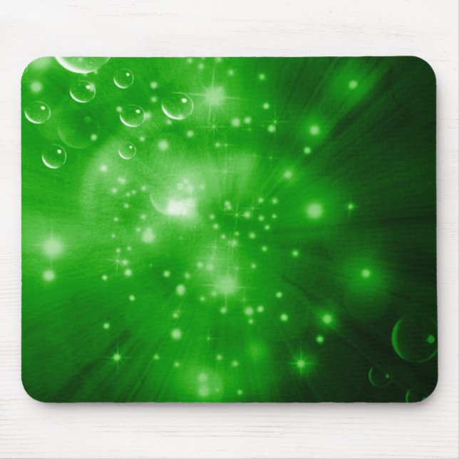 Mousepad Verde limão Galaxy Burst (Frente)