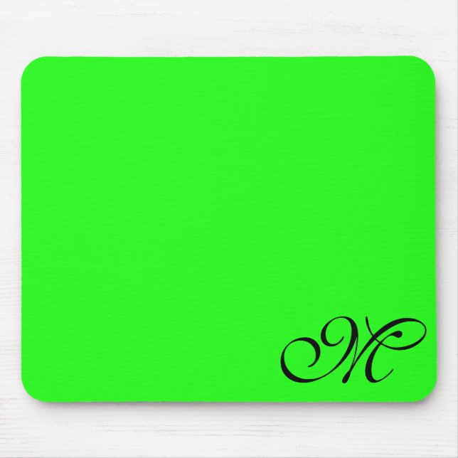 Mousepad Verde neonário ou escolha sua cor (Frente)