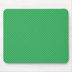 Mousepad Verde padrão da Net com branco
