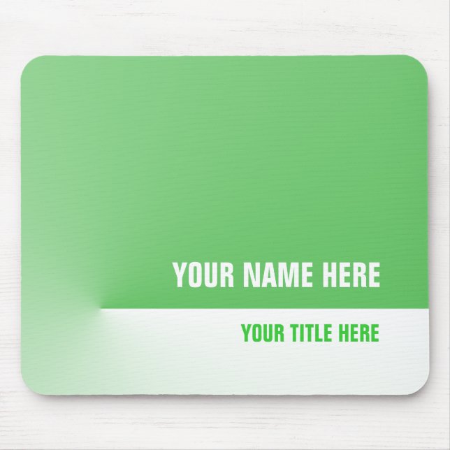 Mousepad Verde Pro (Frente)