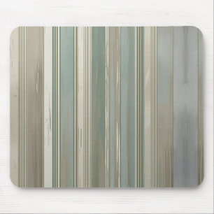 Mousepad Verde Salvia Azul Empoeirado Cinza Taupe Listra Fa