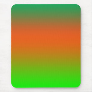 Mousepad Verdes cor de fantasia laranja - Mose pad