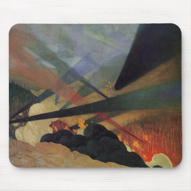 Mousepad Verdun (1ª Cena de Batalha da Guerra Mundial) (por (Frente)