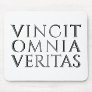MOUSEPAD VERITAS OMNIA VINCIT SUPORTE DE MOUSE