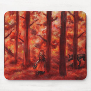 Mousepad vermelho